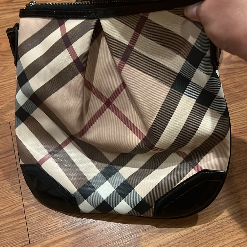 Blueberry cross body purse